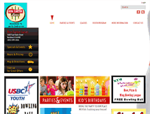 Tablet Screenshot of doncarterlanes.com
